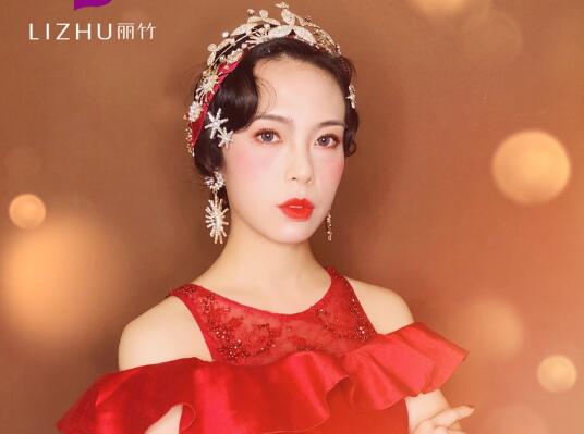 麗竹彩妝作品 | 復(fù)古晚宴造型
