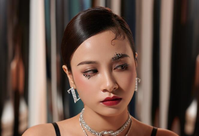 麗竹彩妝作品：輕奢名媛復(fù)古造型