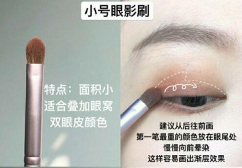 還不會用眼影刷？南寧彩妝造型學校教你
