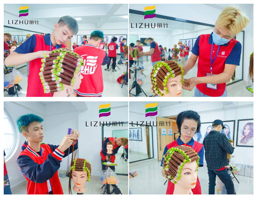 看學(xué)員練習(xí)，知曉?廣西哪家美發(fā)培訓(xùn)學(xué)校比較好