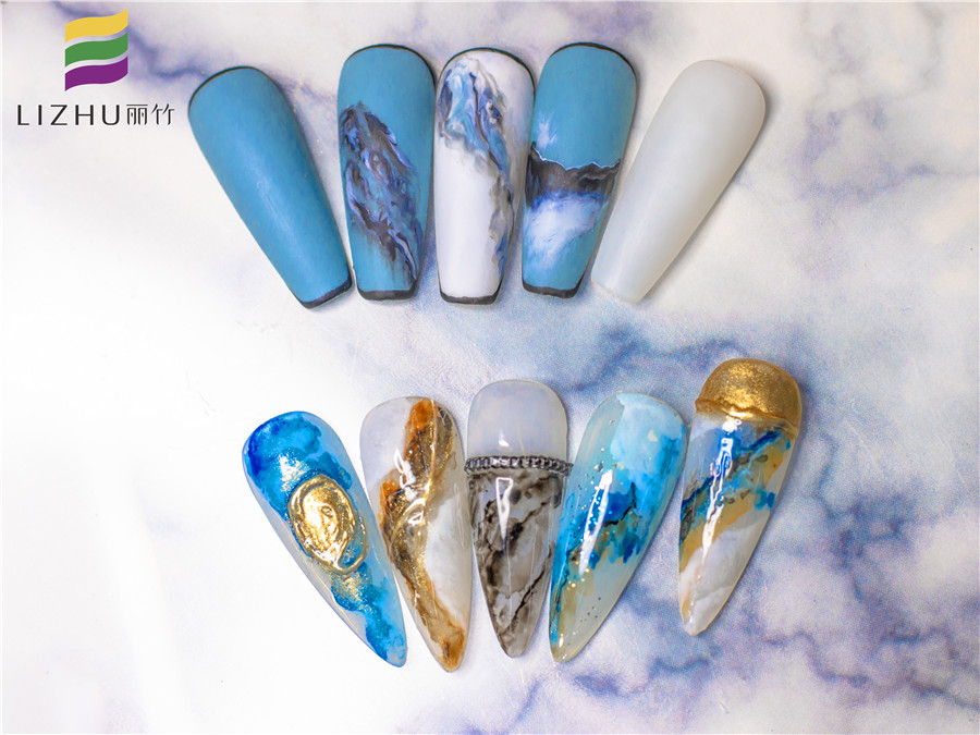 美甲暈染怎么做效果好？廣西美甲培訓(xùn)學(xué)校給你上課