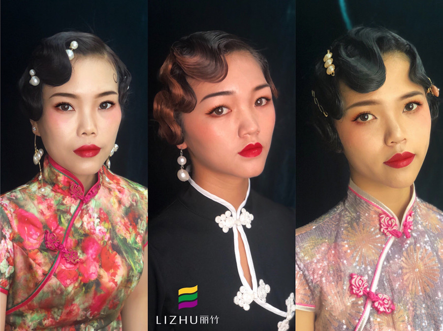 旗袍民國風(fēng)造型，告訴你南寧學(xué)彩妝哪家教得好