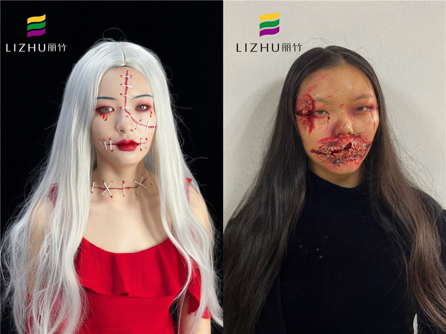 萬圣節(jié)妝容  南寧彩妝造型學校作品