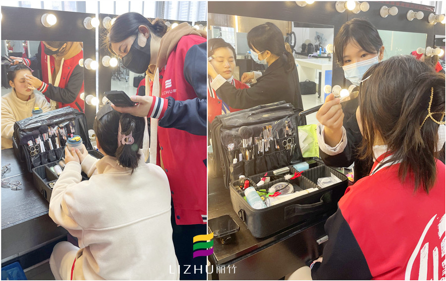 學化妝到麗竹，培訓+就業(yè)一站式教育