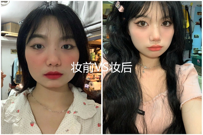 方形臉妝容教程，廣西美妝培訓(xùn)學(xué)校一對(duì)一指導(dǎo)