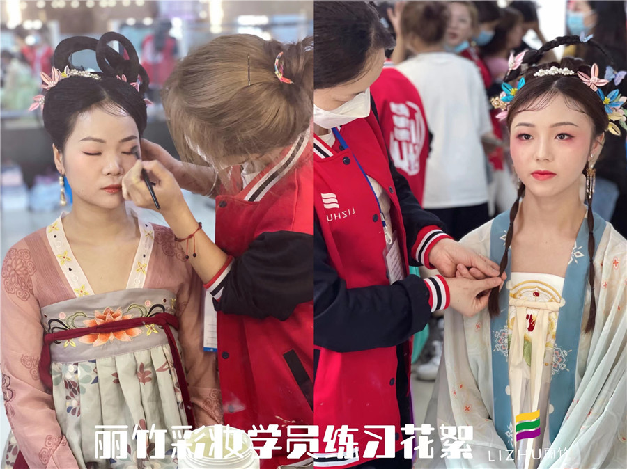 古代女子化妝步驟，廣西專業(yè)化妝培訓(xùn)學(xué)校幫你講解