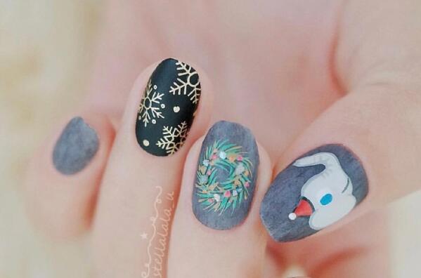 卡通美甲圖片，南寧網(wǎng)紅美甲培訓(xùn)班分享