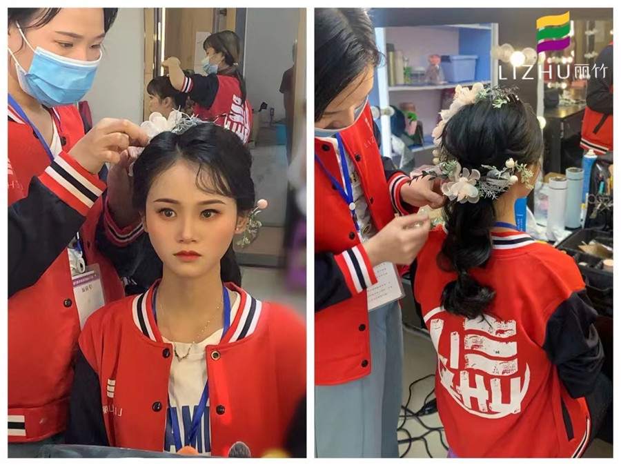 森系編發(fā)的特點，廣西編發(fā)培訓(xùn)學(xué)校課堂筆記