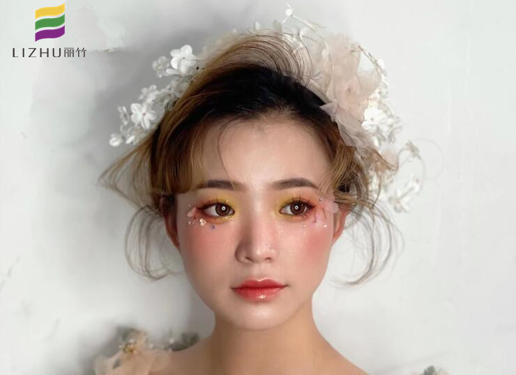 抽絲森系新娘，廣西新娘妝培訓(xùn)學(xué)校作品