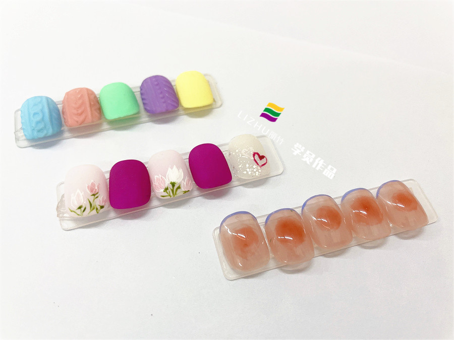 暈染款美甲&彩繪美甲 | 南寧培訓美甲學校排名推薦