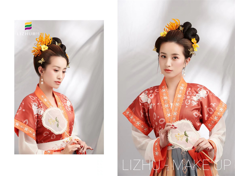 古裝美女造型 |  南寧化妝培訓古裝作品