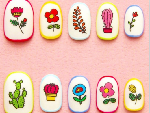 設計感藝術美甲，廣西網紅美甲培訓學校分享