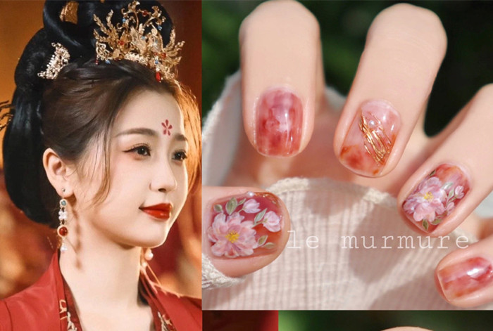 《蒼蘭訣》小蘭花美甲 | 南寧美甲培訓名校浪漫推薦