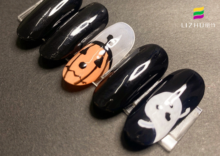 萬(wàn)圣主題美甲，南寧美甲學(xué)習(xí)中心作品分享