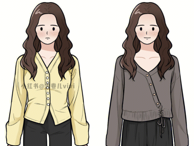 針織衫穿衣攻略 ，廣西彩妝造型學(xué)校分享