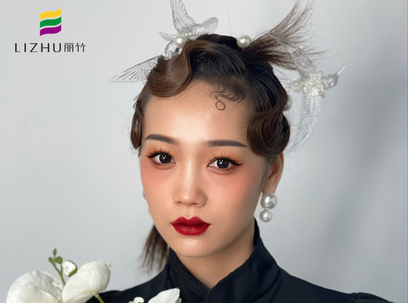 新中式旗袍造型，南寧時尚新娘造型學校演繹中國風