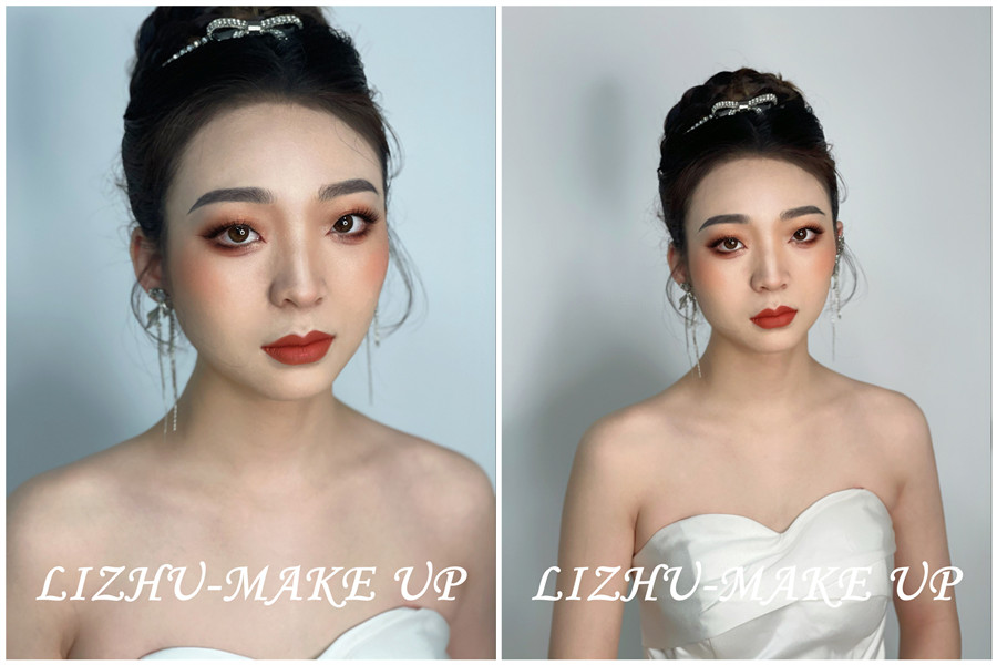 復(fù)古風(fēng)尚新娘造型，告訴你南寧彩妝職業(yè)技術(shù)哪家好