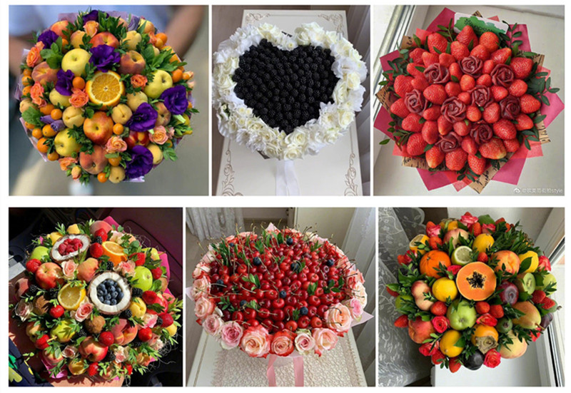 創(chuàng)意水果花，南寧鮮花花藝學(xué)校帶你找創(chuàng)意