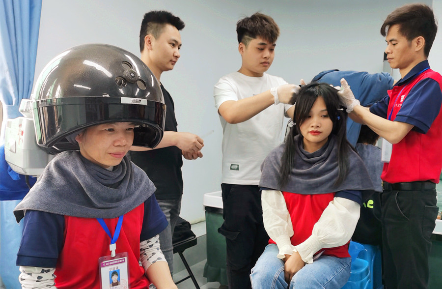 美發(fā)焗油的好處，南寧美發(fā)管理學(xué)校講解