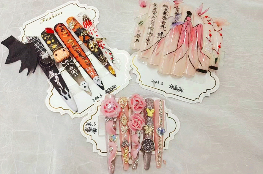 沙龍美甲設(shè)計 | 廣西美甲學(xué)校畢業(yè)作品