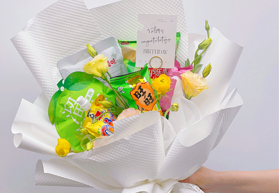 適合做花束的零食？廣西南寧花藝學(xué)校幫你總結(jié)