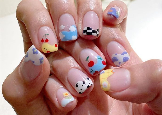 少女心可愛美甲，南寧零基礎(chǔ)學(xué)美甲