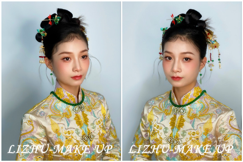 國風(fēng)秀禾造型，南寧培訓(xùn)寫真造型作品