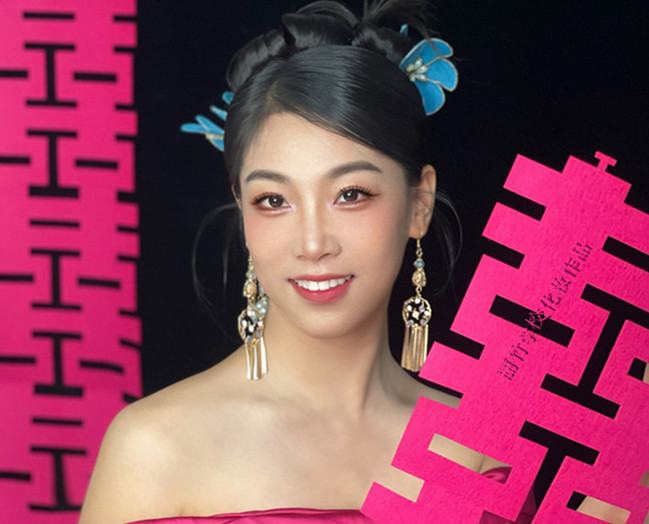 新娘晨袍造型，零基礎(chǔ)學(xué)新娘造型作品