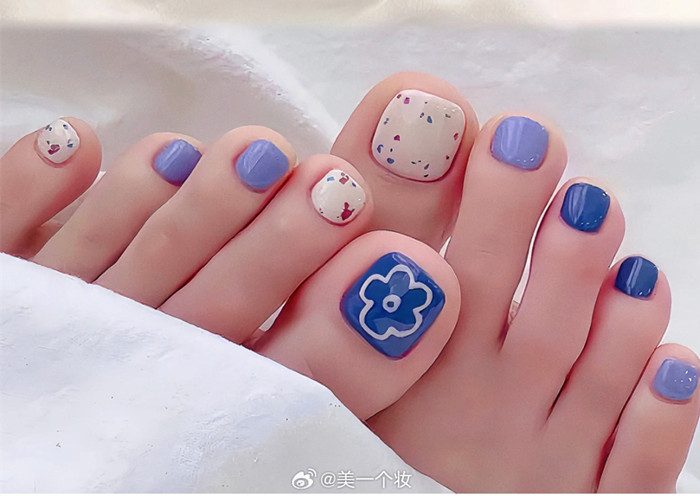 夏日腳丫美甲，南寧美甲師造型班分享