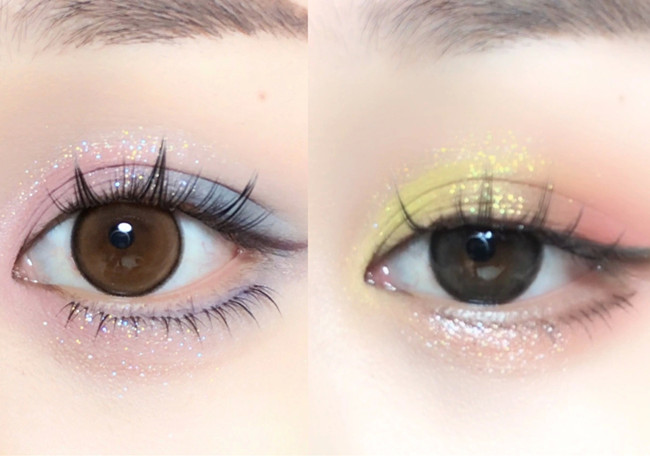 彩色多巴胺撞色眼妝合集，零基礎學眼妝