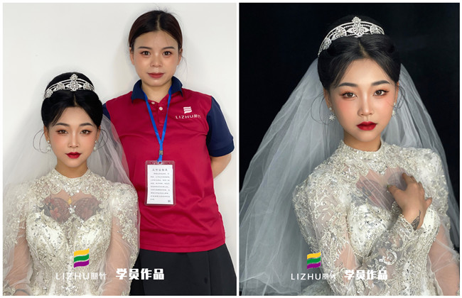 零基礎(chǔ)學新娘妝作品：婚禮儀式新娘