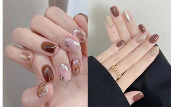 美甲分享：秋日美甲，柔情似水暖人心