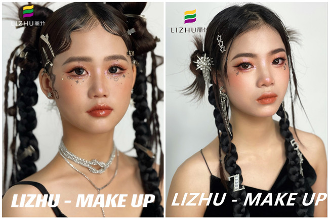 Y2K亞裔甜辣妝，南寧化妝寫真作品