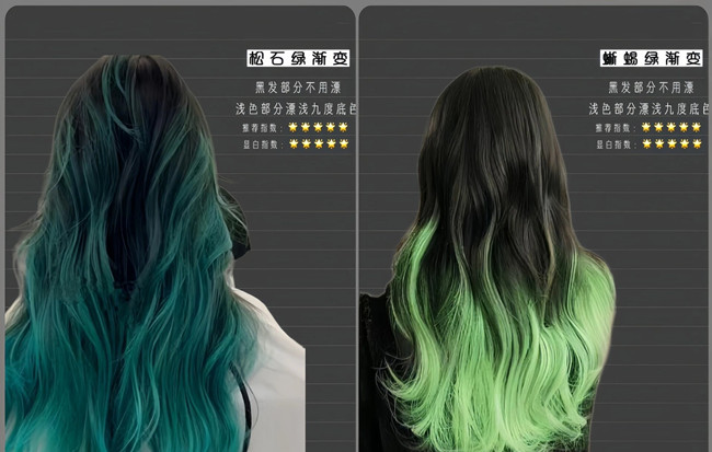 小眾漸變發(fā)色推薦，廣西染發(fā)造型培訓分享
