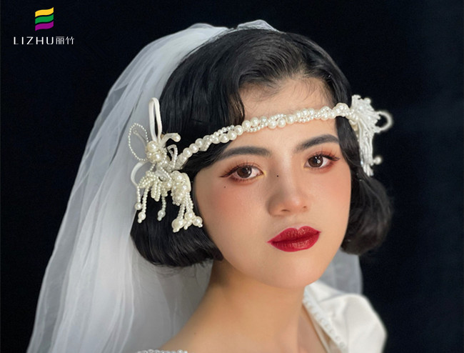 法式復(fù)古造型，南寧影樓化妝攝影學(xué)校作品