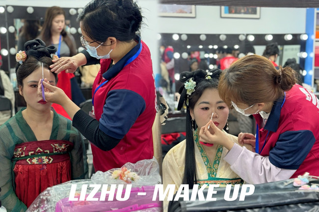 漢服造型妝容特點(diǎn)，廣西寫真彩妝學(xué)校課程講解