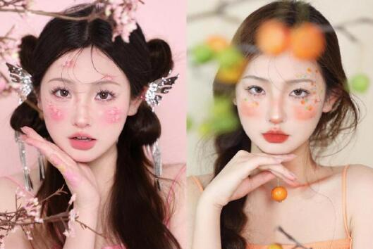 鮮花寫(xiě)著造型，南寧影樓彩妝培訓(xùn)學(xué)校分享大片