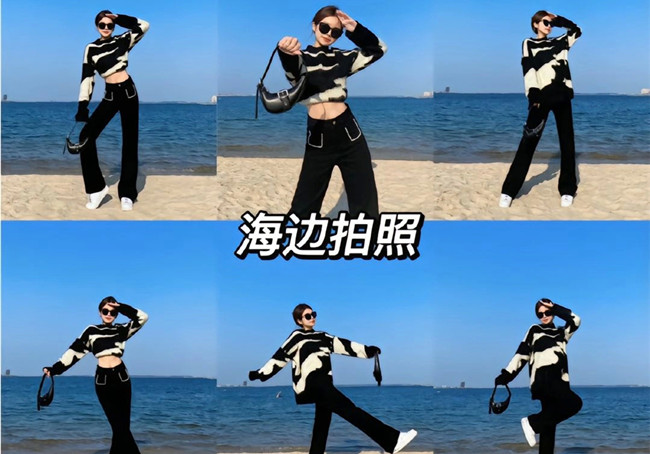 海邊拍照怎么出大片？廣西化妝形象拍照培訓(xùn)教你