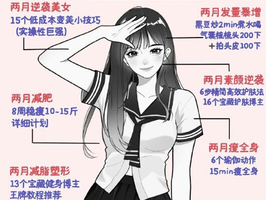 想逆襲成“素顏美女”？跟著廣西美容與形象設(shè)計(jì)學(xué)校學(xué)