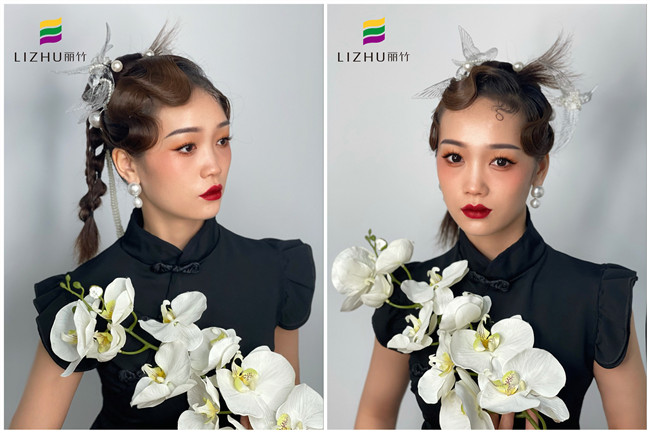 新中式國風(fēng)造型，南寧化妝進(jìn)修培訓(xùn)課堂作品