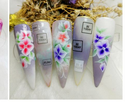 3D手繪美甲，南寧美甲學(xué)校排行榜推薦