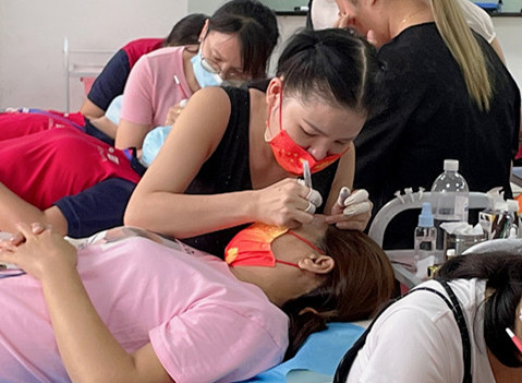 紋繡過后為什么要涂修復(fù)液？南寧紋繡去哪里？