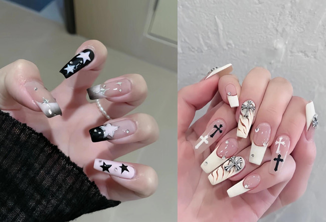 甜辣風(fēng)夏日美甲，廣西美甲款式造型學(xué)校推薦