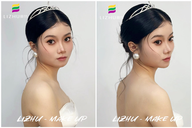 簡約優(yōu)雅新娘造型，從零開始學(xué)新娘妝