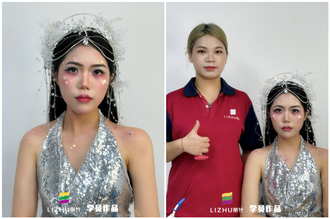 人魚公主，零基礎(chǔ)美妝教學(xué)學(xué)員作品