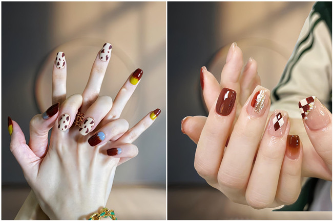  通勤小短甲推薦 ???，廣西美甲造型職校整理