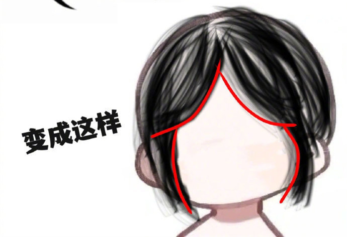 甜美八字劉海教程，學(xué)理發(fā)在南寧