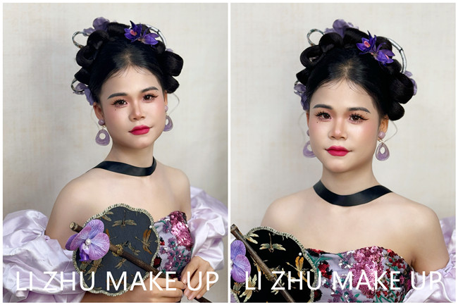 新中式東方造型，?南寧彩妝寫真機(jī)構(gòu)作品