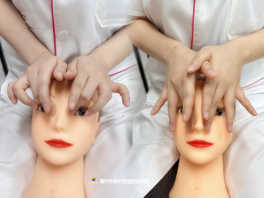 假頭模練習(xí)美容有什么好處，南寧美容培訓(xùn)學(xué)校