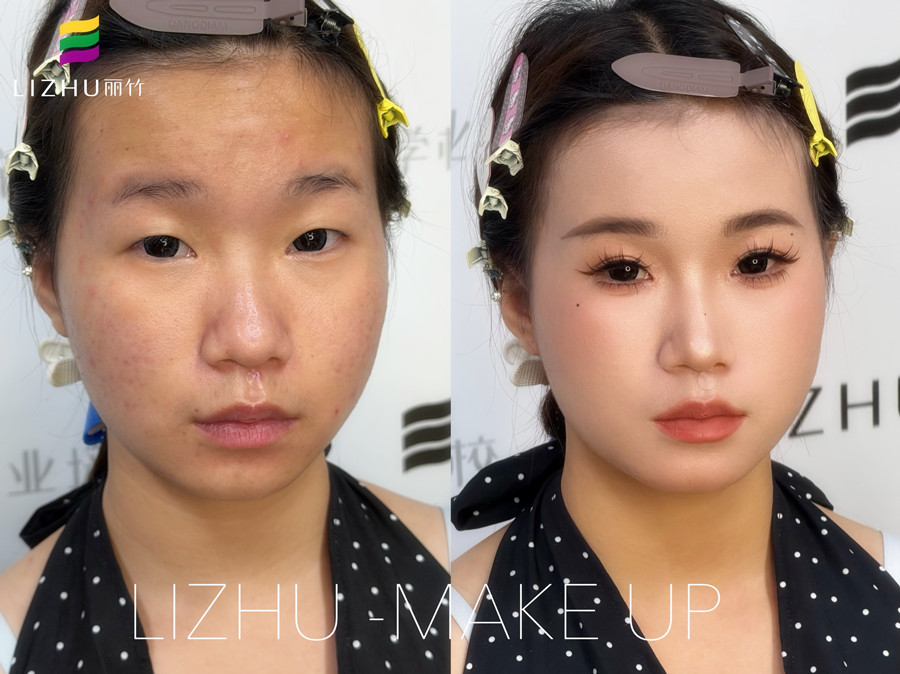 單眼皮調(diào)整技巧，廣西彩妝專業(yè)學(xué)校分享技巧